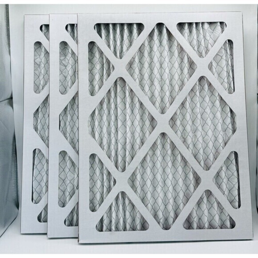 Filterbuy 15x20x1 Pleated Air Filters, HVAC AC Furnace Hypoallergenic 3-Pack